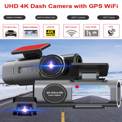 4K UHD Car Dash Cam Recorder
