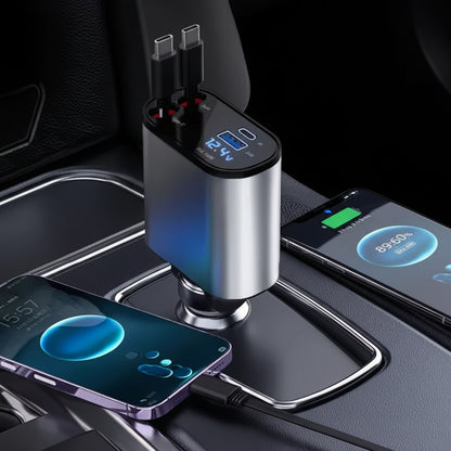 4 in 1 Car Charger Adapter