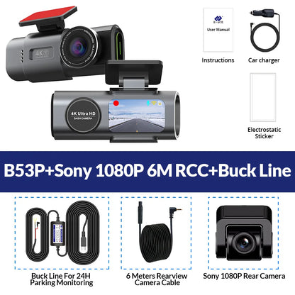 4K UHD Car Dash Cam Recorder