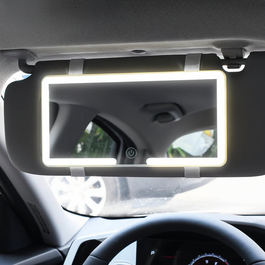 LED Car Sun Visor Makeup Mirror