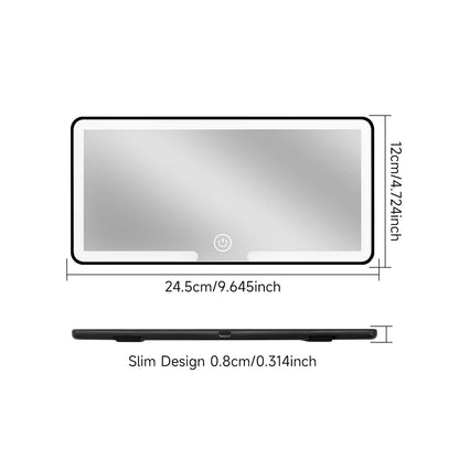 LED Car Sun Visor Makeup Mirror