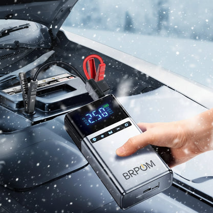 Portable Car Jump Starter with Tire Inflator