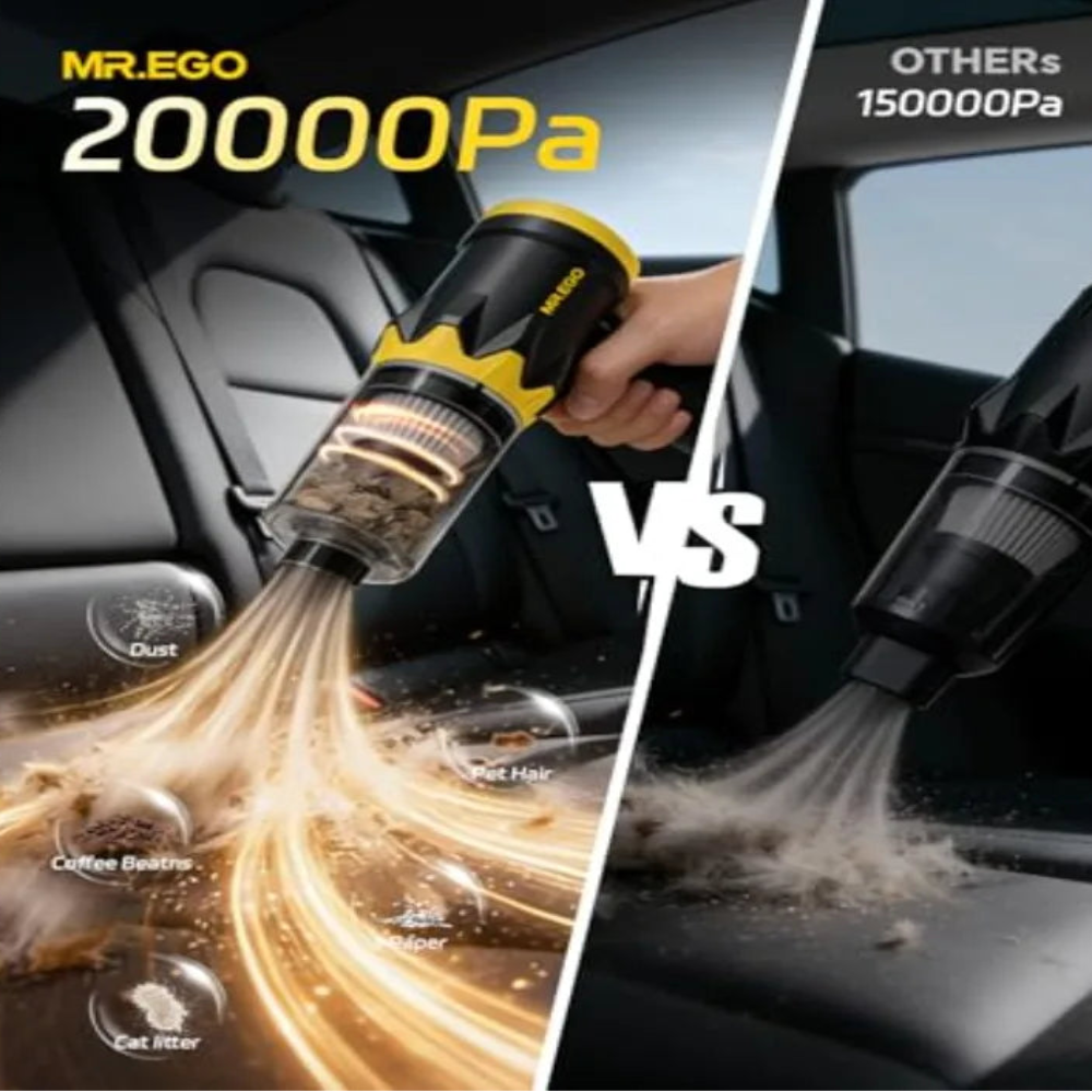 Portable Cordless Car Vacuum Cleaner