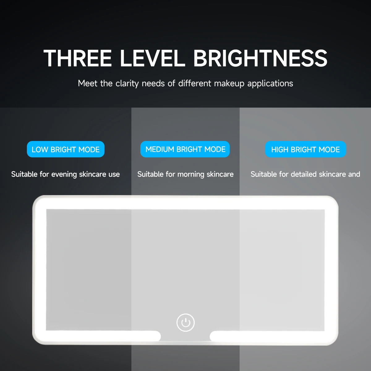 LED Car Sun Visor Makeup Mirror