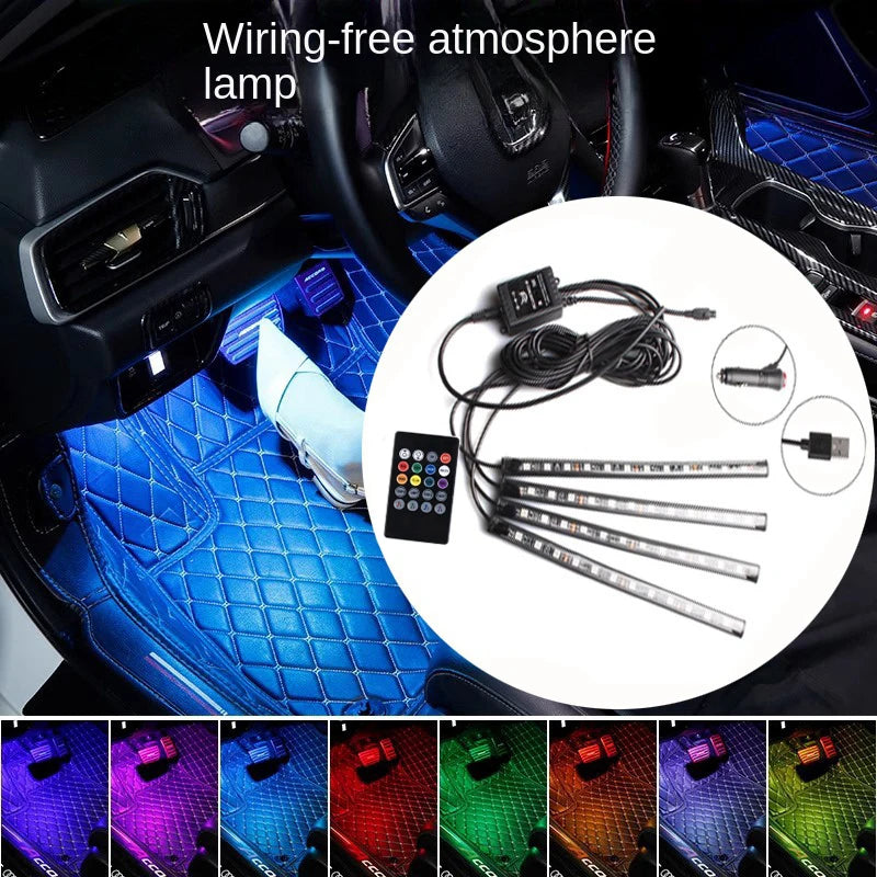 Universal Car RGB Ambient LED Lights