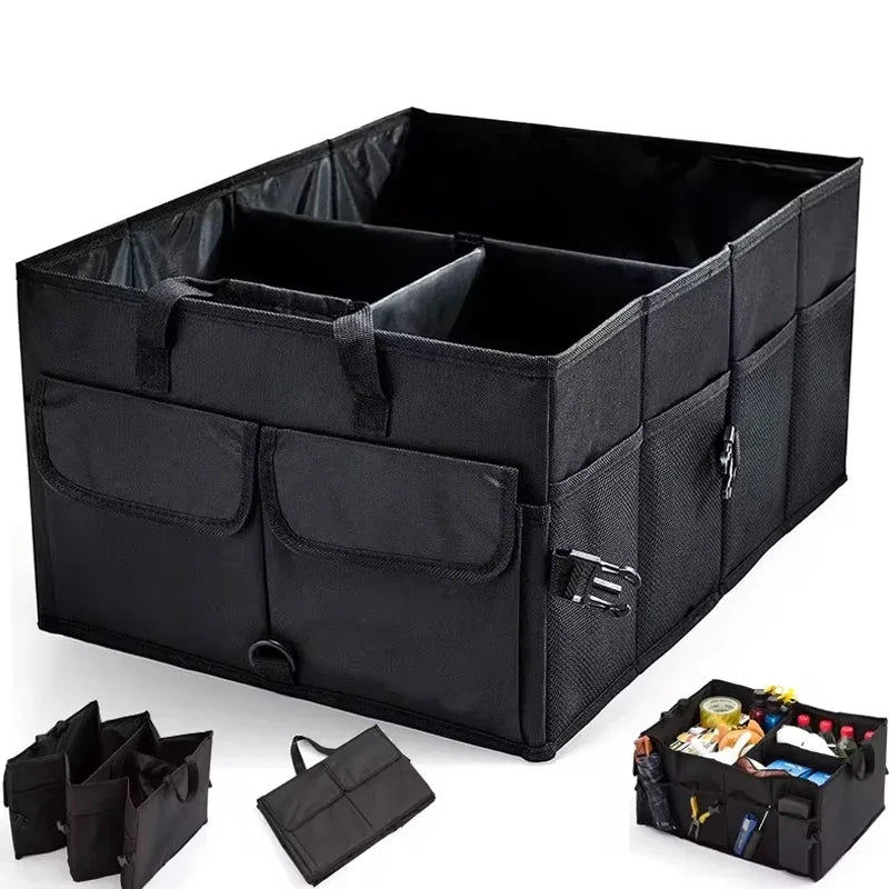 Large Car Trunk Storage Organizer