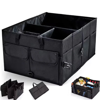 Large Car Trunk Storage Organizer