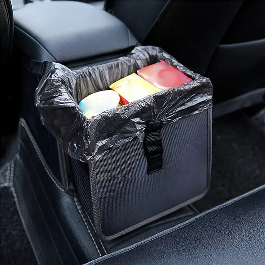 Car Hanging Trash Can Storage Bag