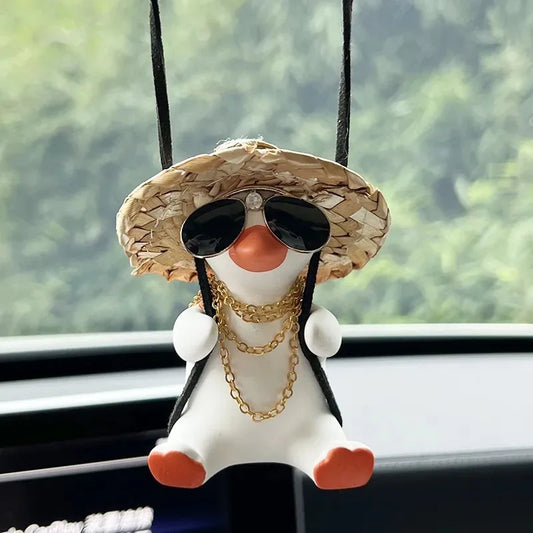 Swing Duck Car Hanging Ornament