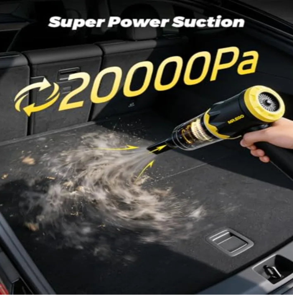 Portable Cordless Car Vacuum Cleaner