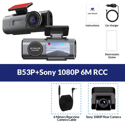 4K UHD Car Dash Cam Recorder
