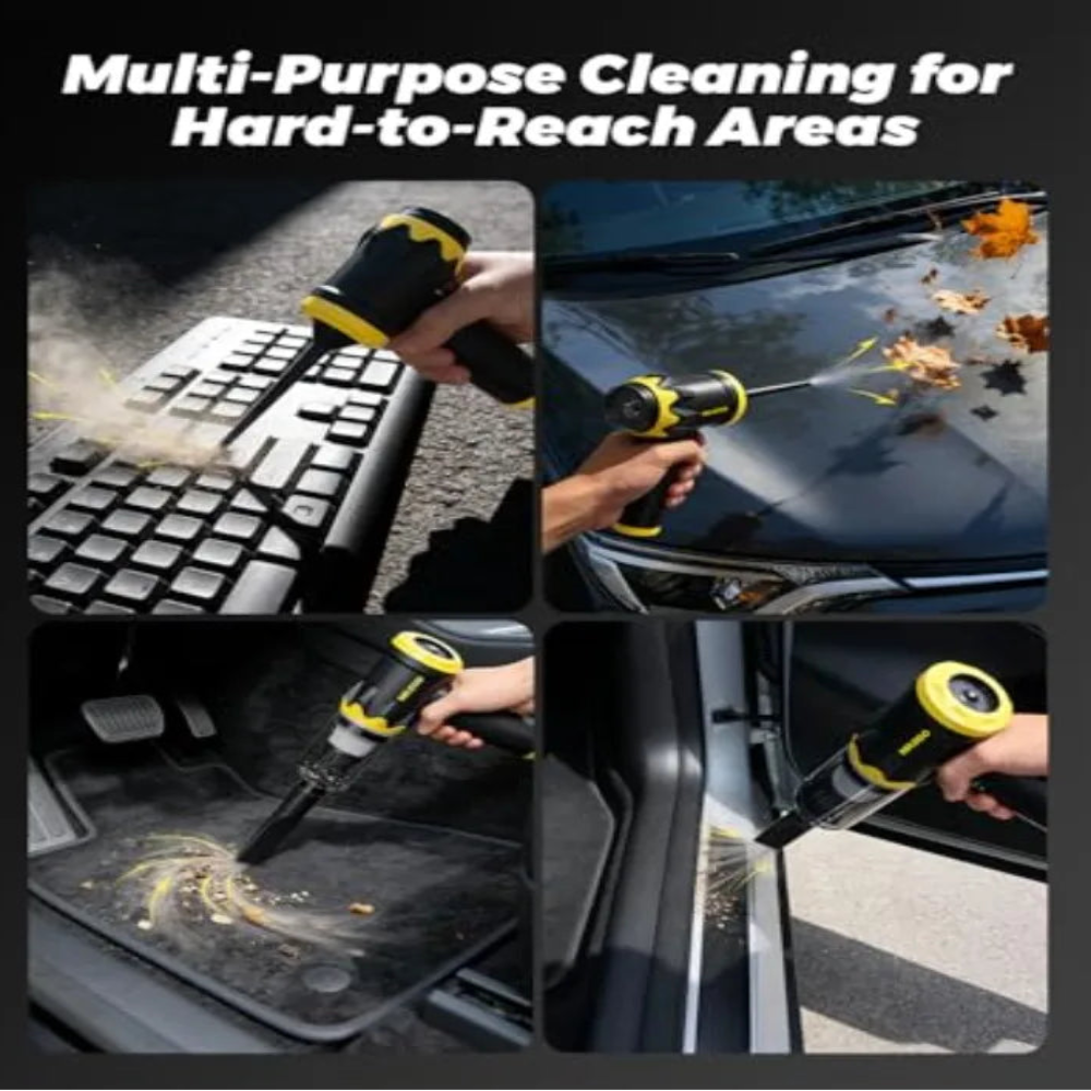 Portable Cordless Car Vacuum Cleaner