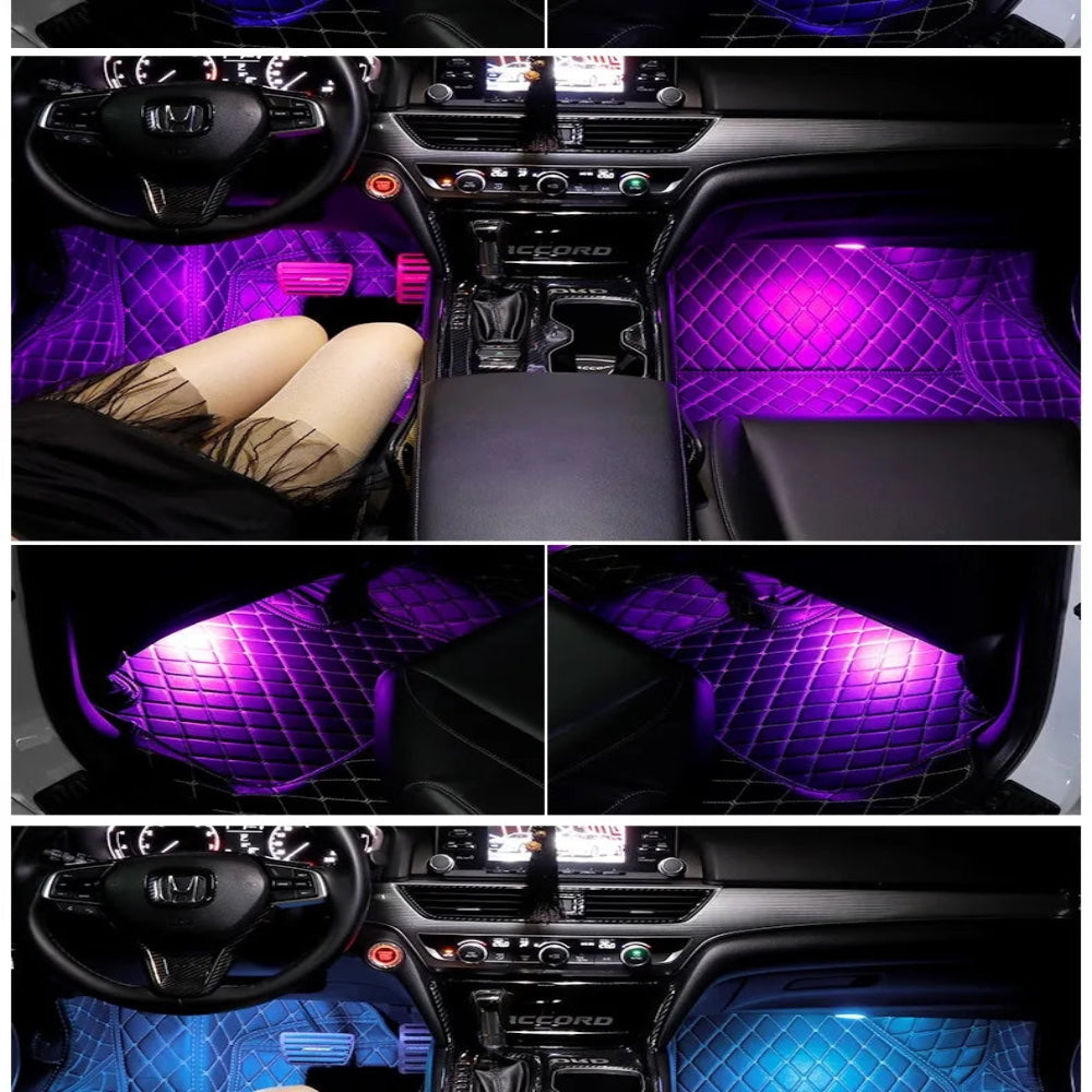 Universal Car RGB Ambient LED Lights