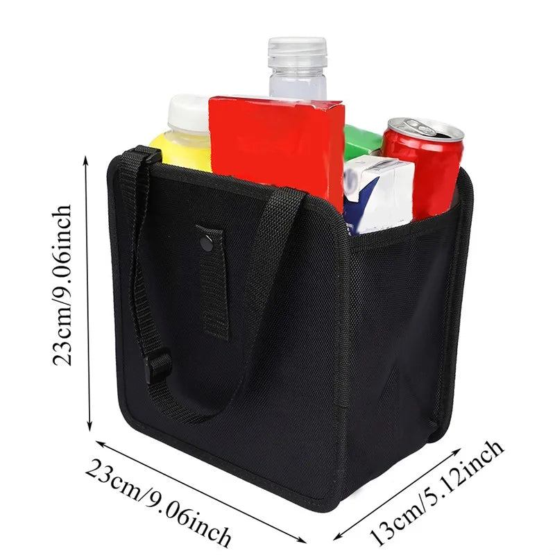 Car Hanging Trash Can Storage Bag
