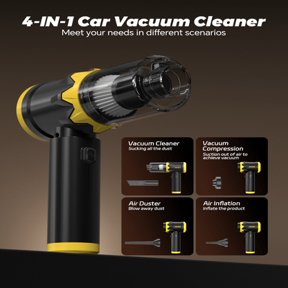 Portable Cordless Car Vacuum Cleaner