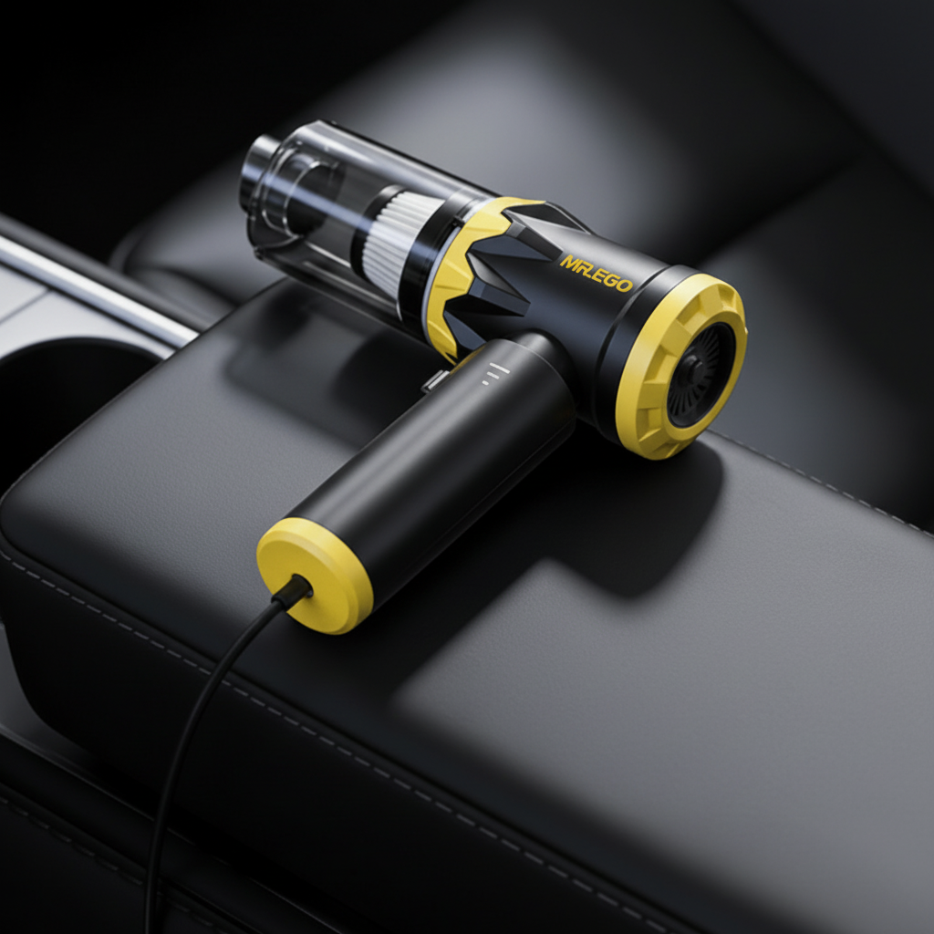 Portable Cordless Car Vacuum Cleaner